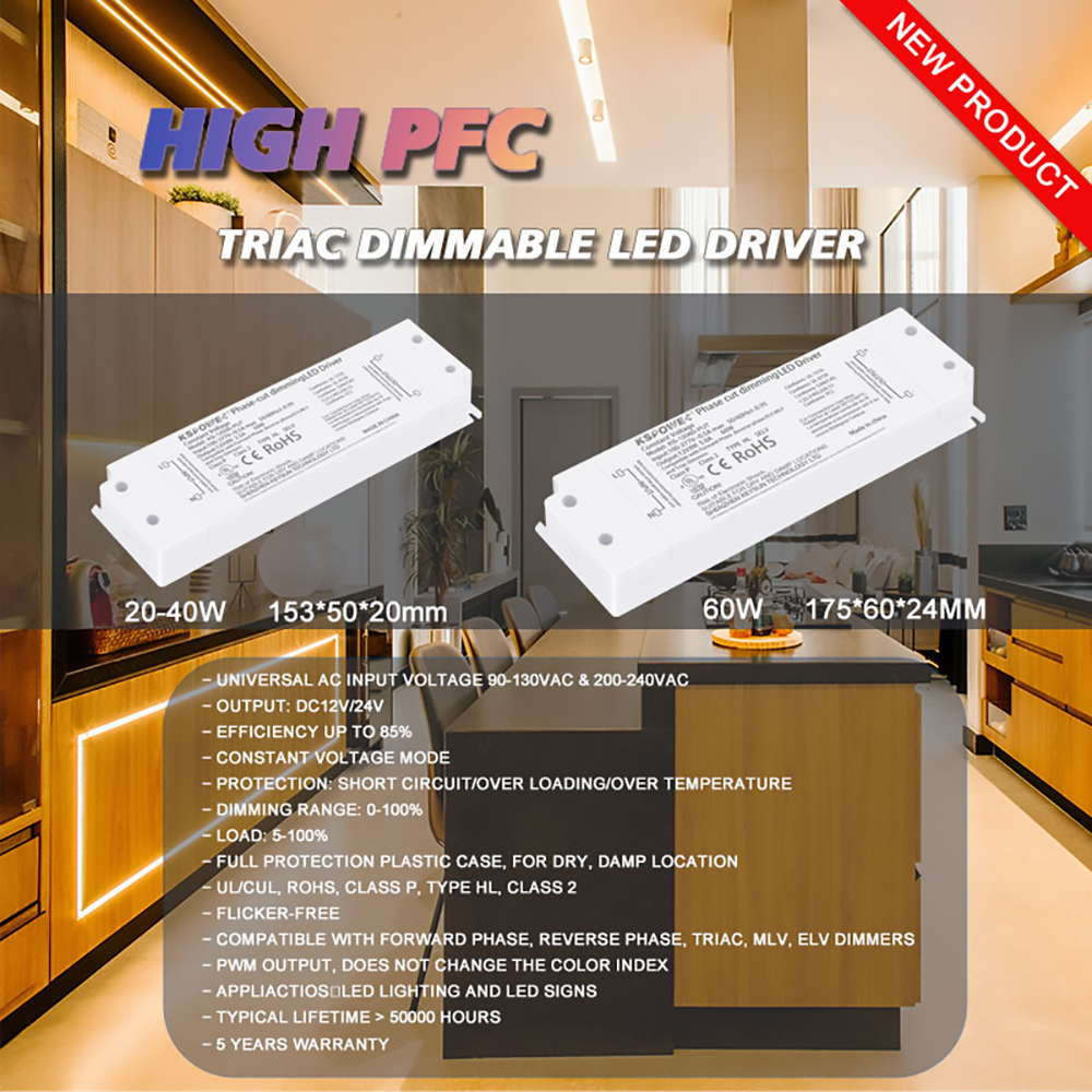 high PF dimmable led driver