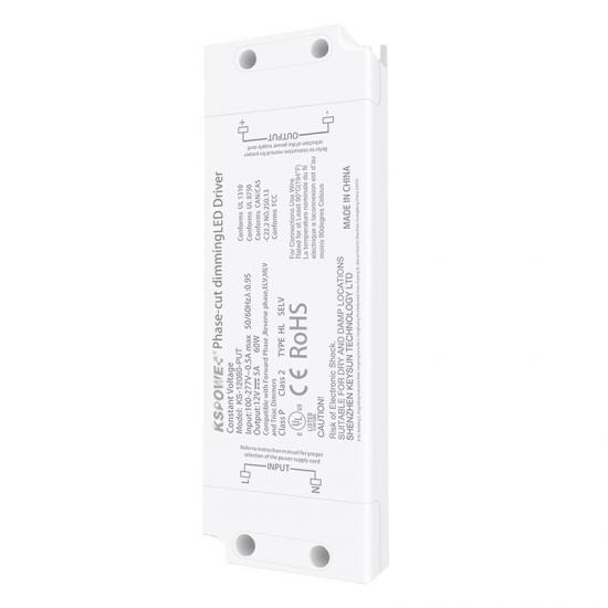 12V 60W Phase Dimmable Electronic LED Driver