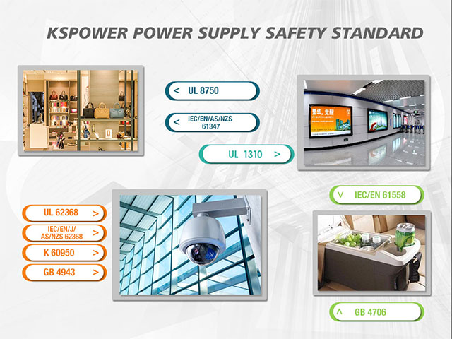 KSPOWER POWER SUPPLY SAFETY STANDARDS~