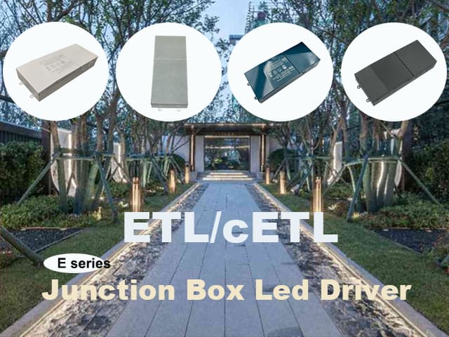 New Metal Case IP20 Class 2 Led Driver Junction Box --- E series