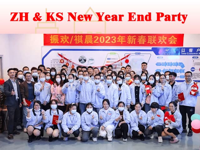 ZH & KS New Year End Party Successfully Held !